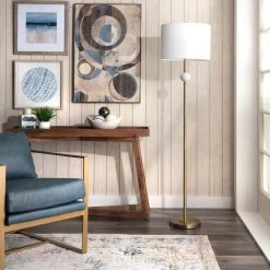 NuLOOM New Arrivals Saxman 63" Marble Floor Lamp 5 NuLOOM New Arrivals Saxman 63