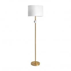 NuLOOM New Arrivals Saxman 63" Marble Floor Lamp