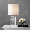NuLOOM Hollywood 25" Crystal Table Lamp