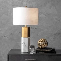 NuLOOM Lafayette 27" Marble Table Lamp New Arrivals