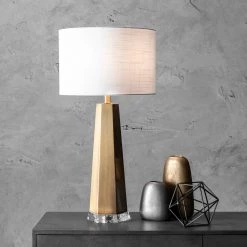 NuLOOM Cheyenne 30" Metal Table Lamp Lighting