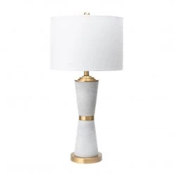 NuLOOM Pacific 29" Cement Table Lamp