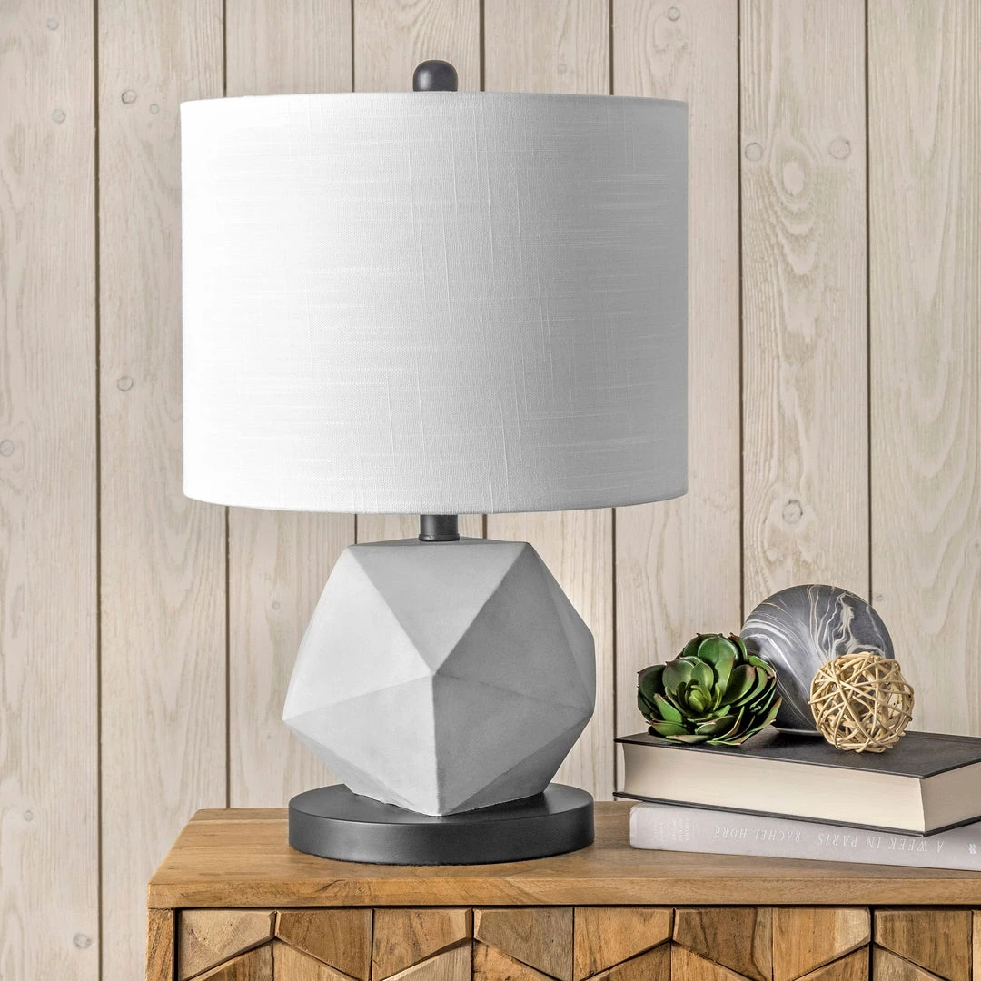 NuLOOM New Arrivals Clairton 20" Cement Table Lamp 3 NuLOOM New Arrivals Clairton 20" Cement Table Lamp
