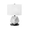 NuLOOM New Arrivals Clairton 20" Cement Table Lamp