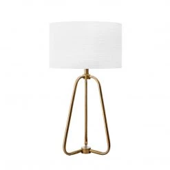 NuLOOM Captiva 26" Metal Table Lamp