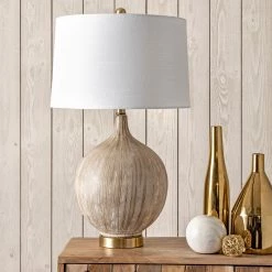 NuLOOM Cortland 26" Ceramic Table Lamp Lighting 5 NuLOOM Cortland 26