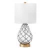 NuLOOM Beacon 21" Glass Table Lamp