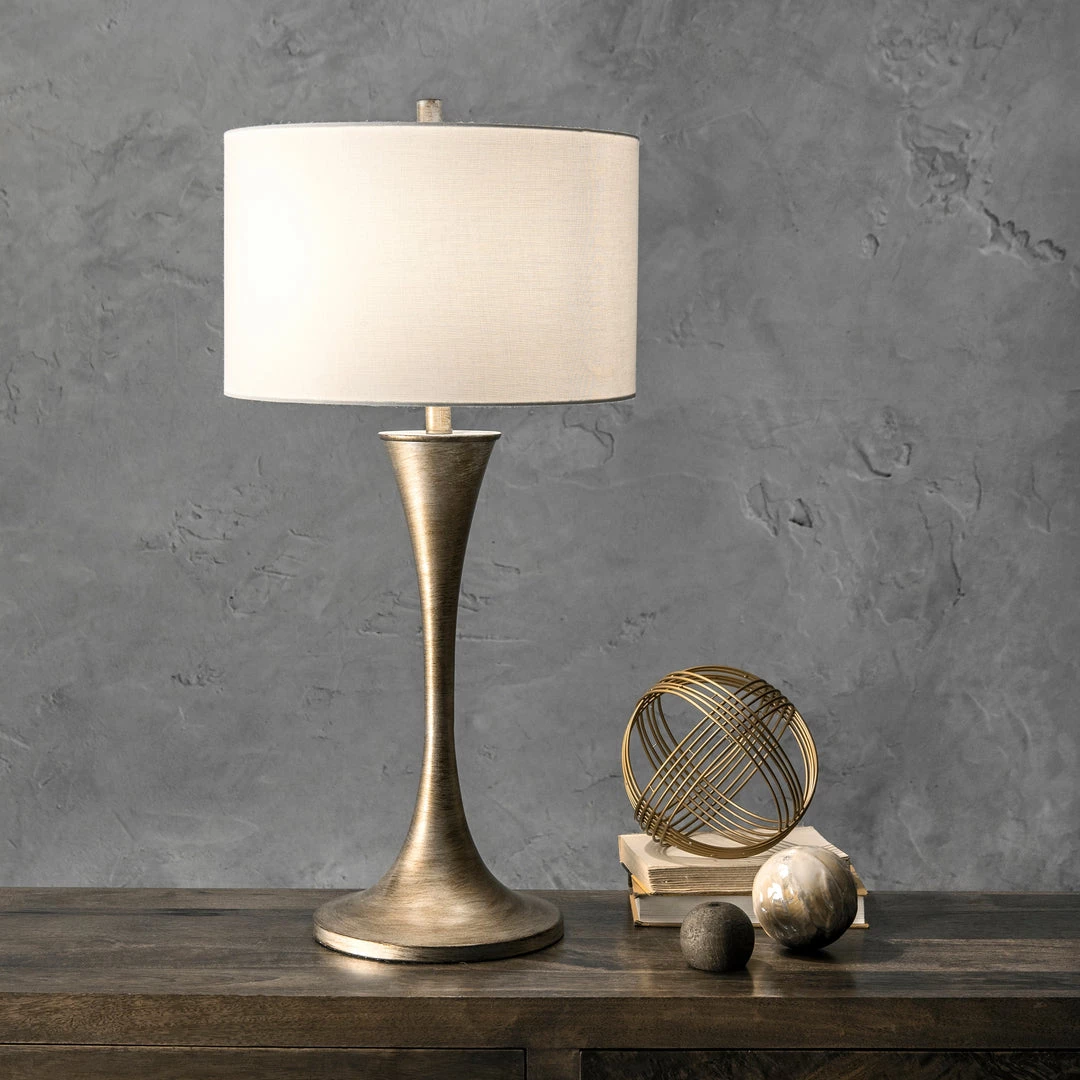 NuLOOM Columbia 33" Metal Table Lamp 2 NuLOOM Columbia 33" Metal Table Lamp