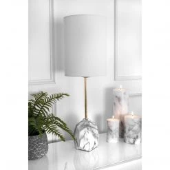 NuLOOM New Arrivals Bellevue 27" Ceramic Table Lamp 5 NuLOOM New Arrivals Bellevue 27