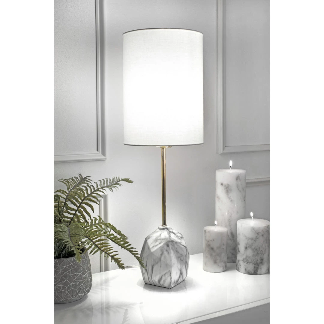 NuLOOM New Arrivals Bellevue 27" Ceramic Table Lamp 2 NuLOOM New Arrivals Bellevue 27" Ceramic Table Lamp