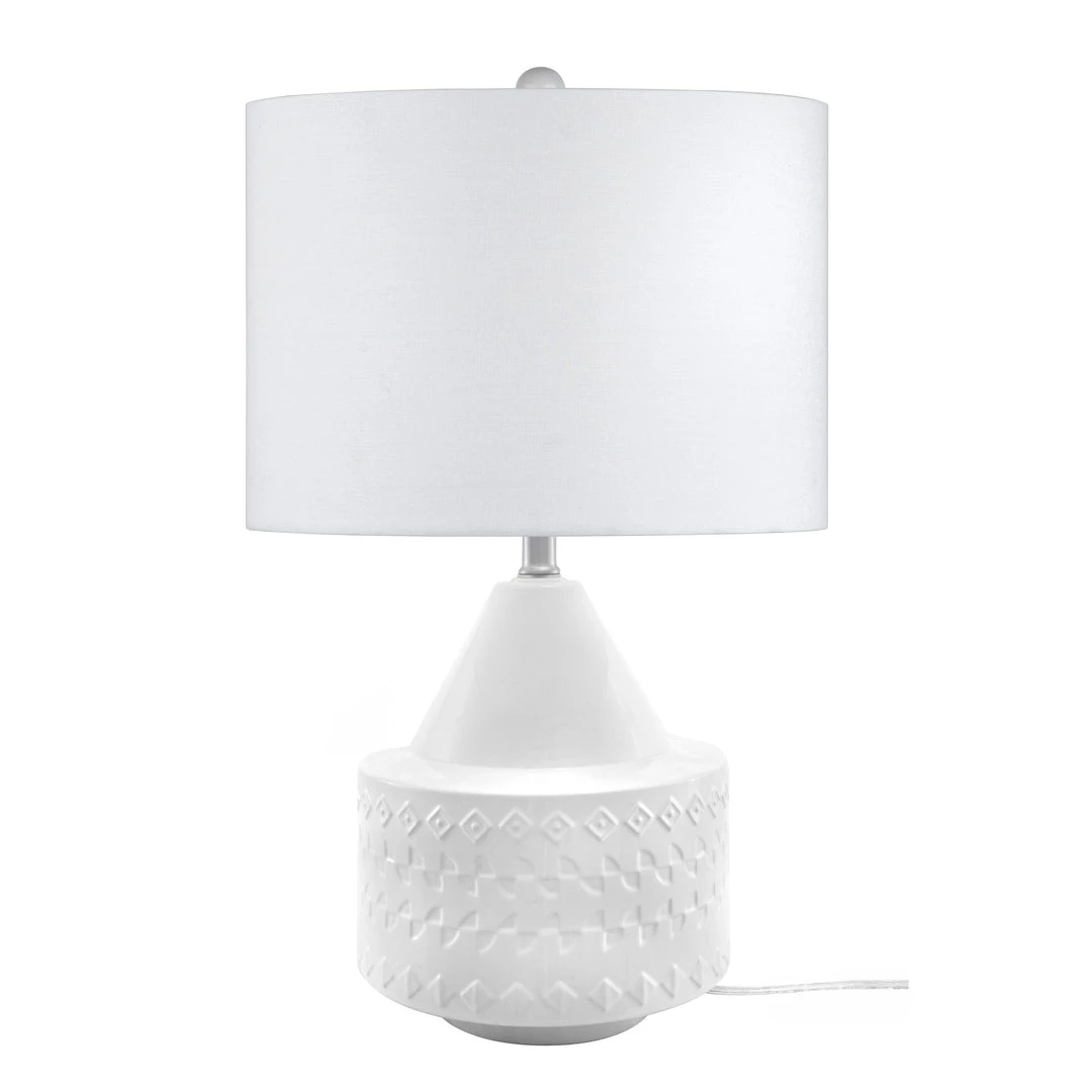 NuLOOM Madison 23" Ceramic Table Lamp 1 NuLOOM Madison 23" Ceramic Table Lamp