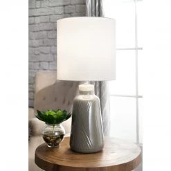 NuLOOM Odessa 27" Ceramic Table Lamp