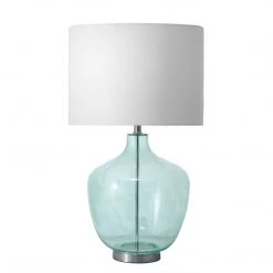 NuLOOM Lighting Sandy 29" Glass Table Lamp