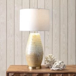 NuLOOM Colby 25" Glass Table Lamp New Arrivals