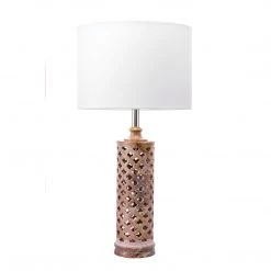 NuLOOM Roy 24" Marble Table Lamp