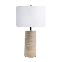 NuLOOM Berry 21" Wood Table Lamp