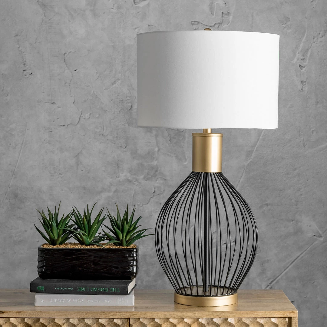 NuLOOM Lighting Temecula 23" Iron Table Lamp 3 NuLOOM Lighting Temecula 23" Iron Table Lamp