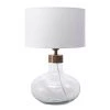 NuLOOM Mason 15" Glass Table Lamp