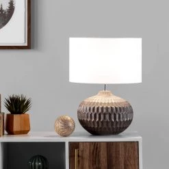 NuLOOM Derry 20" Ceramic Table Lamp