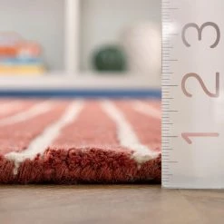 NuLOOM New Arrivals Hand Loomed Marlowe Stripes Area Rug