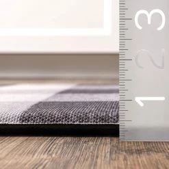 NuLOOM New Arrivals Aisha Buffalo Plaid Anti Fatigue Kitchen Or Laundry Room Comfort Mat