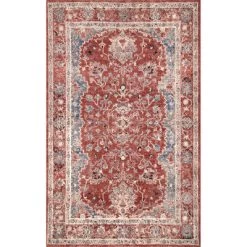 NuLOOM New Arrivals Vintage Faded Evelyn Area Rug