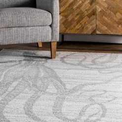 NuLOOM Thomas Paul Power Loomed Octopus Contemporary