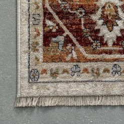 NuLOOM Jaime Traditional Medallion Fringe Area Rug