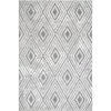 NuLOOM Lara Textured Diamonds Indoor/Outdoor Area Rug