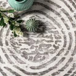 NuLOOM Lorraine Textured Abstract Maze Area Rug New Arrivals