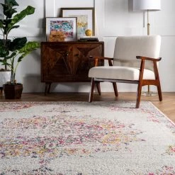 NuLOOM Vintage Medallion Leola Area Rug