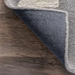 NuLOOM New Arrivals Farrah Wool Contemporary Geometric Area Rug