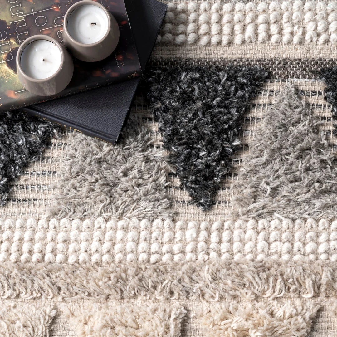 NuLOOM Hand Woven Tribal Mildred Area Rug New Arrivals 6 NuLOOM Hand Woven Tribal Mildred Area Rug New Arrivals