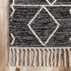 NuLOOM Cassie Cotton Flatweave Tribal Tassel Area Rug New Arrivals