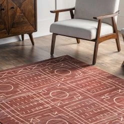NuLOOM Fabiana Machine Washable Tribal Geometric Area Rug New Arrivals