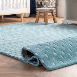 NuLOOM New Arrivals Hand Loomed Marlowe Stripes Area Rug