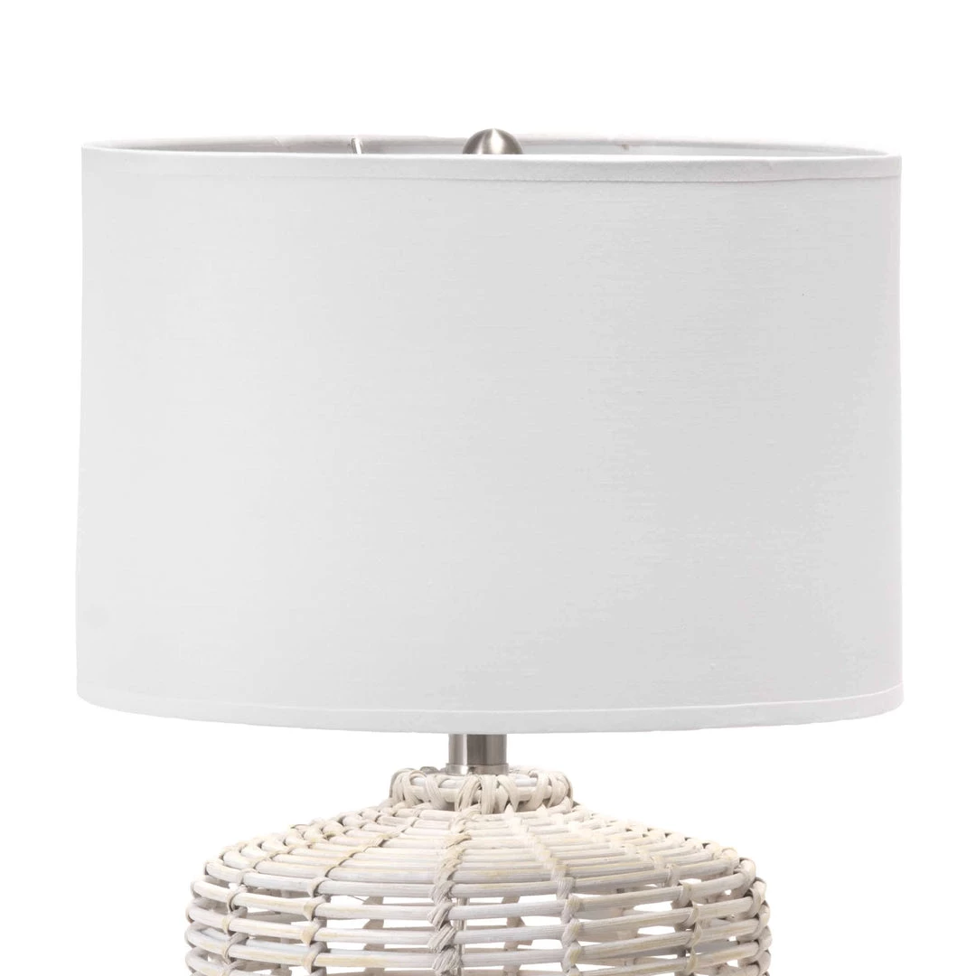 NuLOOM Modena 19" Rattan Table Lamp Lighting 5 NuLOOM Modena 19" Rattan Table Lamp Lighting
