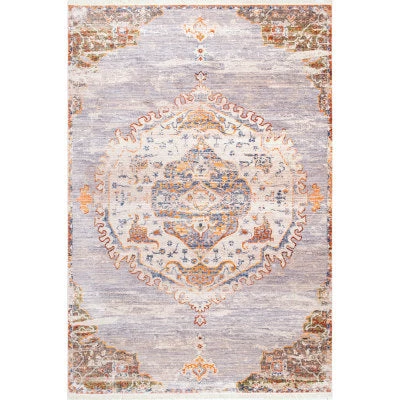 NuLOOM Shaunda Medallion Fringe 1 NuLOOM Shaunda Medallion Fringe