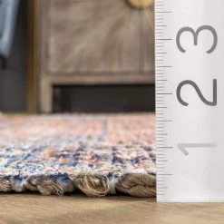 NuLOOM New Arrivals Mabree Vintage Floral Medallion Flatweave Area Rug 11 NuLOOM New Arrivals Mabree Vintage Floral Medallion Flatweave Area Rug