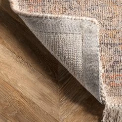 NuLOOM New Arrivals Olwen Faded Medallion Tassel Area Rug