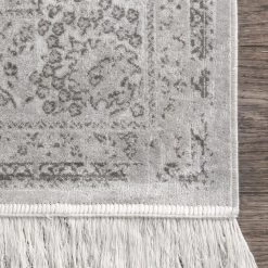 NuLOOM New Arrivals Vintage Medallion Cantrell Fringe Area Rug 41 NuLOOM New Arrivals Vintage Medallion Cantrell Fringe Area Rug