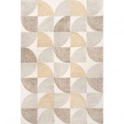 NuLOOM Liv Hand Tufted Wool Geometric Area Rug New Arrivals