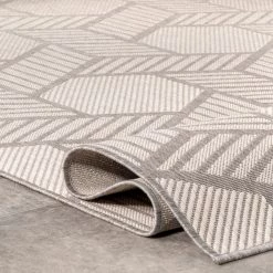 NuLOOM New Arrivals Milania Geometric Lattice Indoor/Outdoor Area Rug