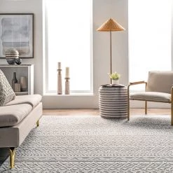 NuLOOM New Arrivals Tina Textured Geometric Banded Area Rug 25 NuLOOM New Arrivals Tina Textured Geometric Banded Area Rug