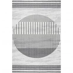 NuLOOM Elianna Washable Abstract Sunset Area Rug