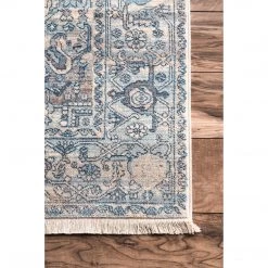 NuLOOM Best Sellers Vintage Harriet Medallion Fringe Area Rug