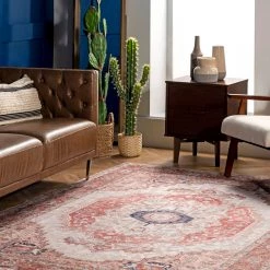 NuLOOM Polly Traditional Medallion Area Rug New Arrivals