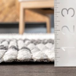 NuLOOM Harper Abstract Marble Soft Shag Fringe Area Rug New Arrivals