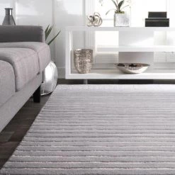 NuLOOM New Arrivals Hand Loomed Marlowe Stripes Area Rug