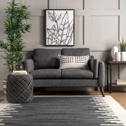 NuLOOM New Arrivals Irina Hand Loomed Contemporary Cotton Area Rug